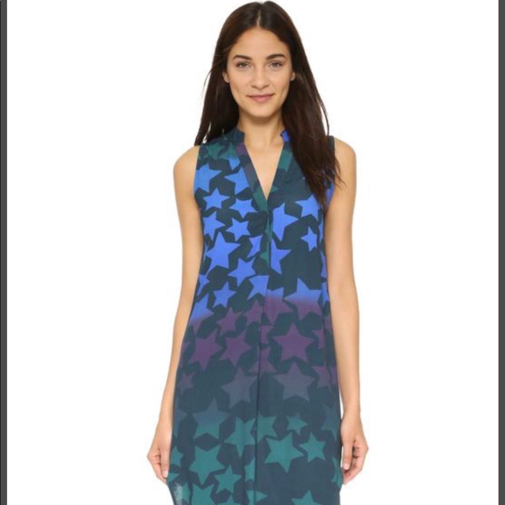 Mara Hoffman high low star dress